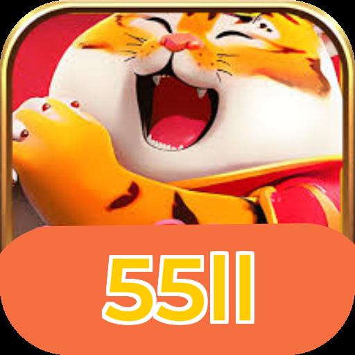 Interface do aplicativo 55ll mostrando jogos disponíveis no iOS e Android